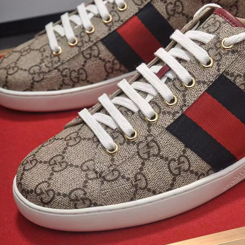 Gucci Womens Shoes Fashion Sneakers Luxury Brand Women's Ace GG Supreme sneaker 499410 96G50 9768