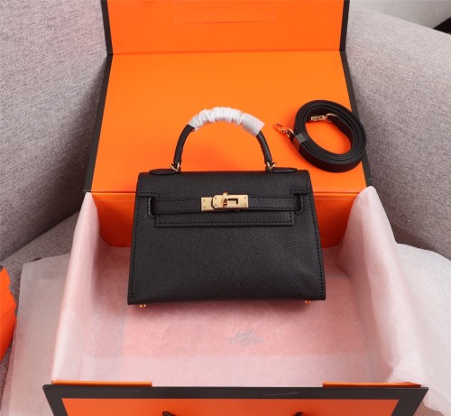 Hermes Womens Bags Handbags Luxury Brand Fashion Hermès Kelly Mini Kelly Second Generation Totes