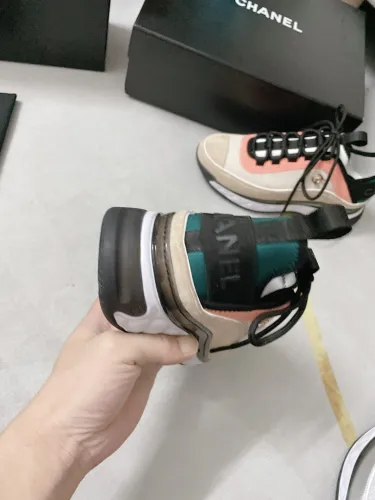 Chanel Mens Shoes Sneakers Luxury Brand Sports Shoes Breathable Design with Original Box