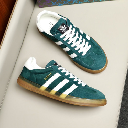 Gucci Adidas Gazelle Mens Shoes Sneakers Luxury Brand Men's GG sneaker with Original Box