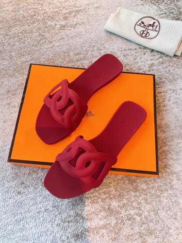 Hermes Womens Shoes Extra Slippers Sandals Casual Fashion Sandals Luxury Brand with Original Box