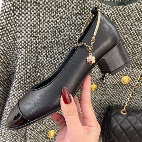 Chanel Womens Shoes Fashion Pumps Luxury Brand Design with Original Box 4.5cm Heel