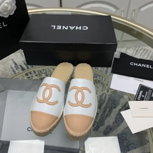 Chanel Womens Shoes Espadrilles Mules