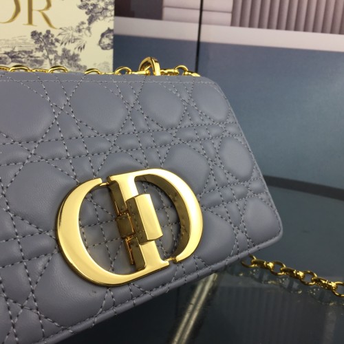 Dior Womens Bags Crossbody Bag LARGE DIOR CARO BAG Luxury Brand Cannage Calfskin with Original Box