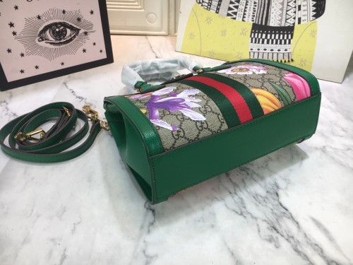 Gucci Womens Mens Bags Crossbody Handbags Luxury GG Shoulder Bag Leather Luxury Brand 547551 UQHBB 9885 GG Supreme Ophidia Small Tote Bag