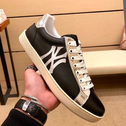 Gucci Womens Shoes Fashion Sneakers Lace-Up Luxury Brand Women's Ace Embroidered Sneaker with Original Box
