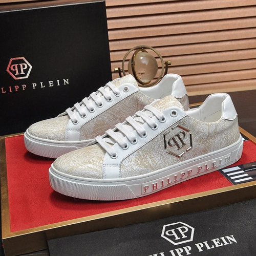 Philipp Plein Men Shoes Sneakers Low Top Sneaker Fashion Design Luxury Brand with Original Box