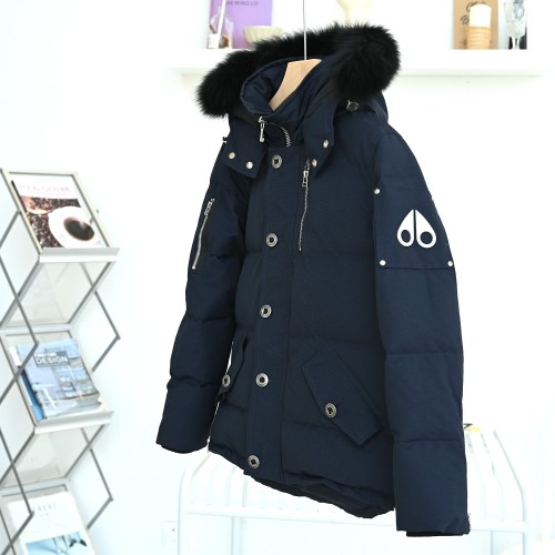 Moose Knuckles Design Mens Womens Winter Windprood Down Jackets Keep Warm 90% White Duck Down