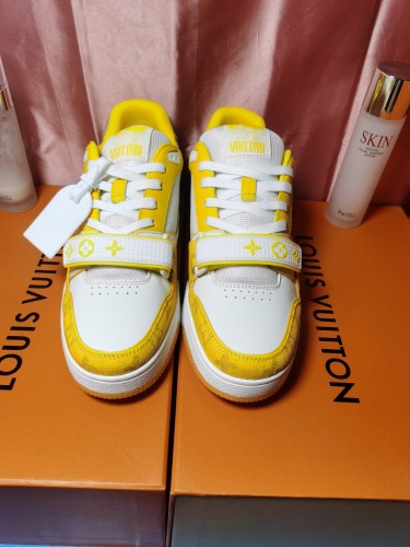 Louis Vuitton Men Shoes Fashion Sneakers Design Luxury Brand LV TRAINER SNEAKER with Original Box 1A9ZD6