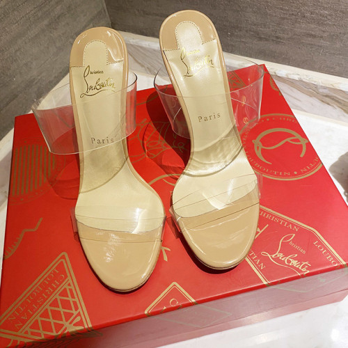 Christian Louboutin Womens Shoes High Heels Mule Sandals Just Nothing