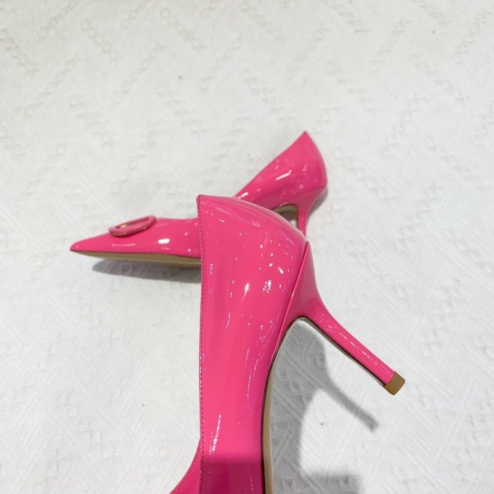 Valentino Women Shoes Mule Flip Flop Sandals VLOGO SIGNATURE CALFSKIN PUMP 80MM Luxury Brand with Original Box