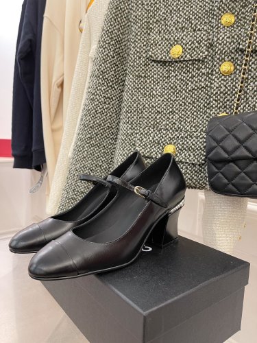 Chanel Womens Shoes Fashion Pumps Luxury Brand Design with Original Box 7.5cm Heel