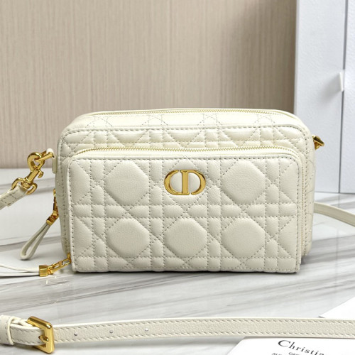 Dior Womens Bags Crossbody Bag DIOR CARO Womens Pouches Cosmetic Bags with Original Box