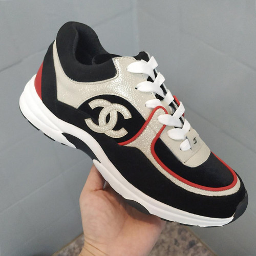 Chanel Mens Shoes Sneakers Luxury Brand Sports Shoes Breathable Design with Original Box