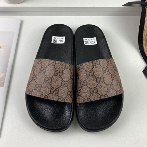 Gucci Mens Shoes Sandals Slides Slippers Luxury Brand Thick Sole Design with Original Box