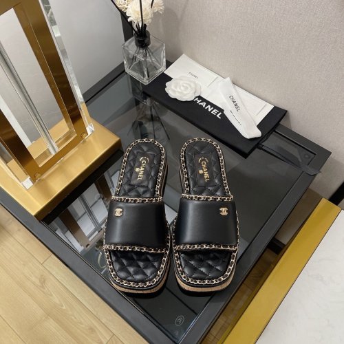 Chanel Womens Shoes Sandals Slippers Luxury Brand Design with Original Box