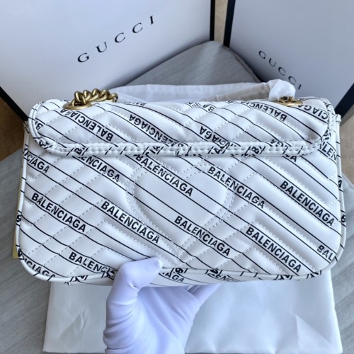 Gucci Womens Bags Shoulder Messenger Bag Luxury Brand Small GG Marmont bag with Original Box