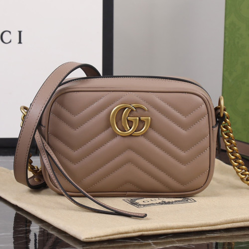 Gucci Womens Bags GG Marmont matelassé mini bag Gucci shoulder bag Luxury Brand with Original Box 448065 DTD1T 5729