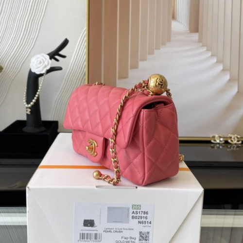 Chanel Womens Bags Crossbody Bag Classic Handbag CF Mini Luxury Brand with Original Box