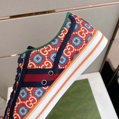 Gucci Womens Shoes Sneakers Luxury Brand Women's Gucci Tennis 1977 sneaker 694741 17L10 9060 with Original Box