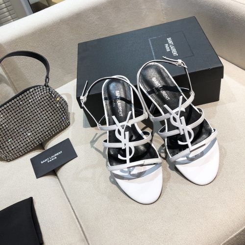 Saint Laurent YSL Womens Shoes Flat Sandals