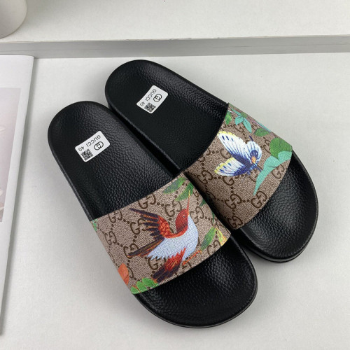 Gucci Mens Shoes Sandals Slides Slippers Luxury Brand Thick Sole Design with Original Box