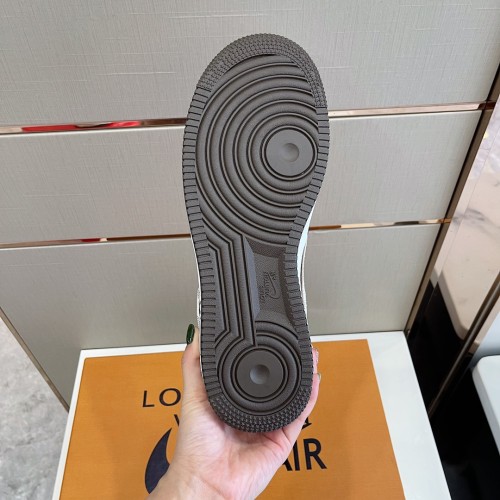 Louis Vuitton Men Shoes Fashion Sneakers Design Luxury Brand LVXNIKE Air Force Sneakers with Original Box