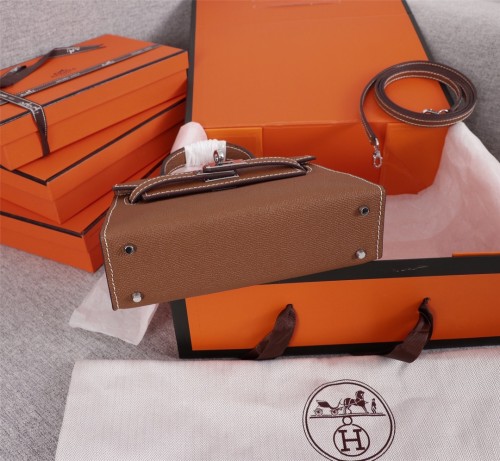 Hermes Womens Bags Handbags Luxury Brand Fashion Hermès Kelly Mini Kelly Second Generation Totes
