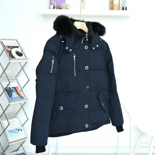 Moose Knuckles Design Mens Womens Winter Windprood Down Jackets Keep Warm 90% White Duck Down