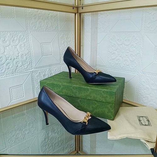 Gucci Womens Shoes Pump High Heels 7.5cm