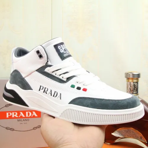 Prada Mens Shoes Sneakers Casual Shoes for Men Luxury Brand Breathable Fashion Sneakers with Original Box