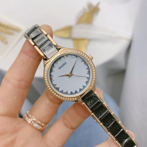 Chanel Watch Luxury Brand Design Fashion Type with Original Box
