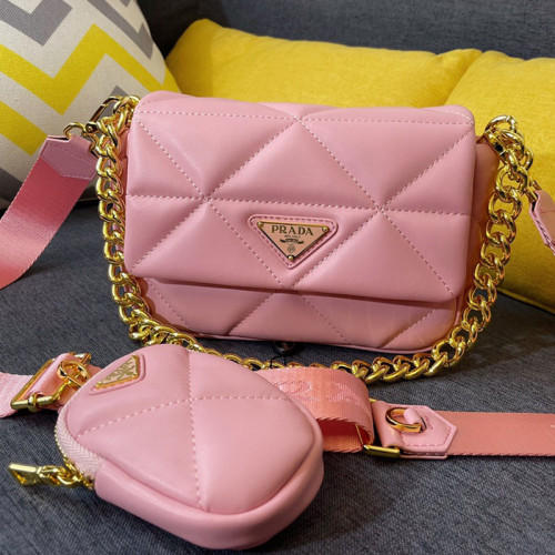 Prada Womens Bags Shoulder Messenger Bags Luxury Brand Prada with Original Box