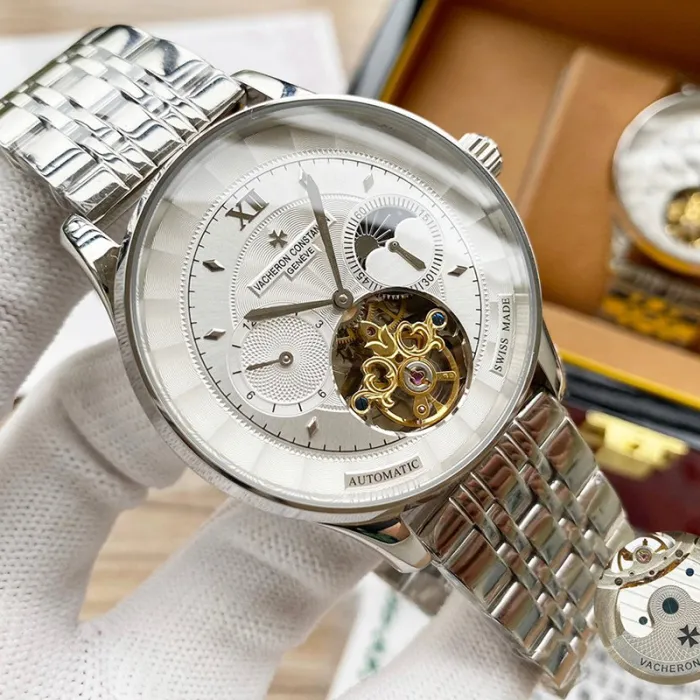 Vacheron Constantin Watch Luxury Brand Design Fashion Type with Original Box