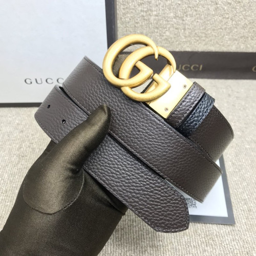 Gucci Womens Belts Luxury Design Reversible Leather Belt with Double G Buckle with Original Box 627055 CAO2T 1062