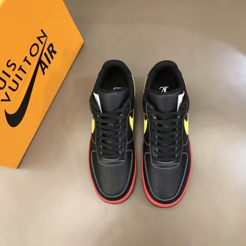 Louis Vuitton NIKE Off-White Men Shoes Fashion Sneakers Design Luxury Brand LVXNIKE Air Force Sneakers with Original Box
