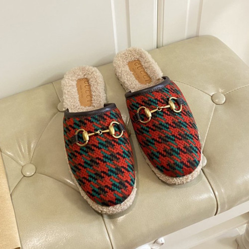 Gucci Womens Shoes Casual Loafers Design Luxury Brand Leather Princetown with Original Box