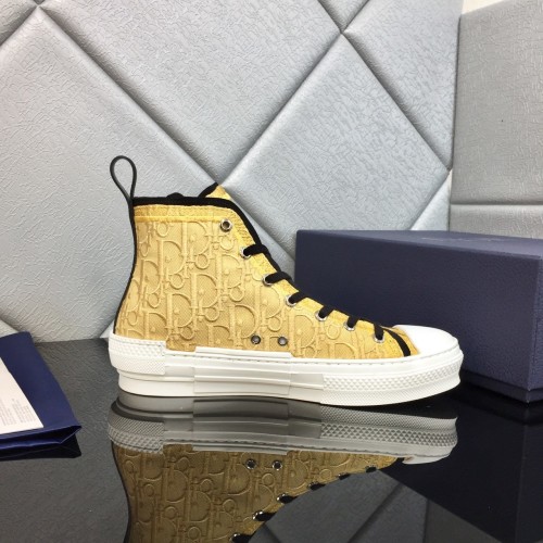 Dior Men Shoes Sneakers Casual Luxury Brand B23 Low-Top Sneaker with Original Box