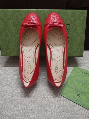 Gucci Womens Shoes Pumps Heel Luxury Brand Wedding Fashion Shoes for Women with Original Box