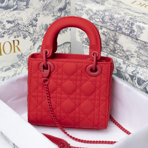 Dior Womens Bags Handbags Luxury Fashion MINI LADY DIOR BAG M0505OWCB_M323 with Original Box