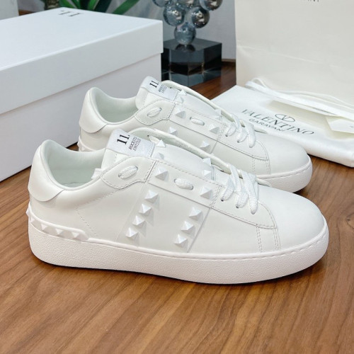 Valentino Men Shoes Fashion Design Luxury Brand OPEN SNEAKER WITH VLTN PRINT with Original Box WY0S0830BLUA01