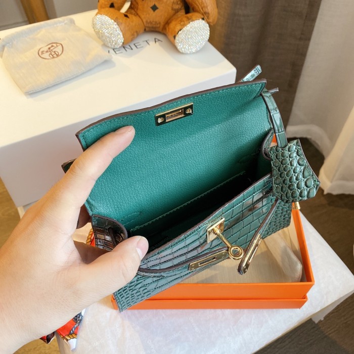 Hermes Womens Bags Handbags Luxury Brand Fashion Hermès Kelly Mini Kelly Second Generation Totes