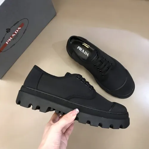 Prada Mens Shoes Sneakers Casual Shoes for Men Luxury Brand Breathable Fashion Sneakers with Original Box