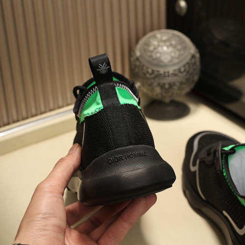 Dior Men Shoes Sneakers Casual Luxury Brand Slip On Breathable Mens Shoes B21 Sneaker