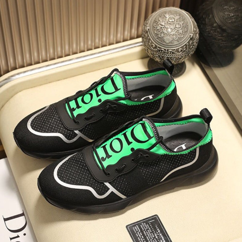 Dior Men Shoes Sneakers Casual Luxury Brand Slip On Breathable Mens Shoes B21 Sneaker