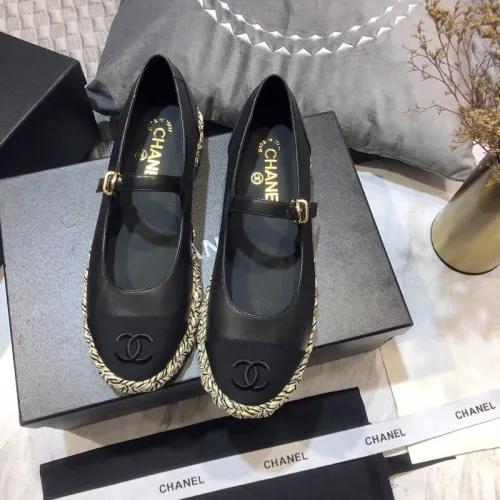 Chanel Womens Shoes Espadrilles Mary Janes
