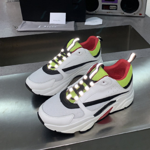 Dior Mens Shoes Sneakers Luxury Brand Breathable Design B22 SNEAKER with Original Box
