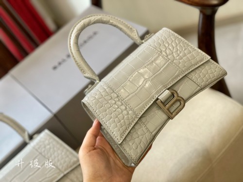 Balenciaga Womens Bags HOURGLASS XS S TOP HANDLE BAG with Original Box