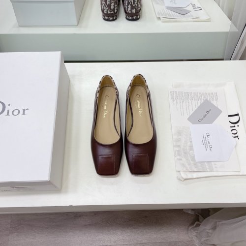 Dior Womens Shoes Sandals Fashion Pumps Luxury Brand D-Doll Flat PUMP with Original Box