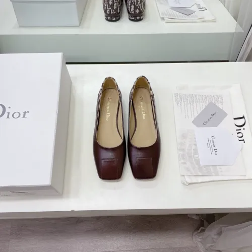 Dior Womens Shoes Sandals Fashion Pumps Luxury Brand D-Doll Flat PUMP with Original Box